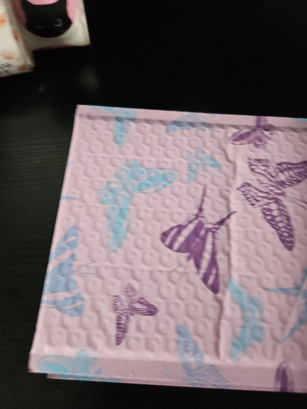 10 Purple Butterfly Bubble Mailers